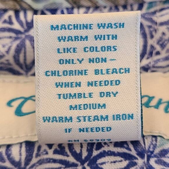 Caribbean Mens Flat Front Cotton 9" Inseam Shorts - Picture 5 of 9